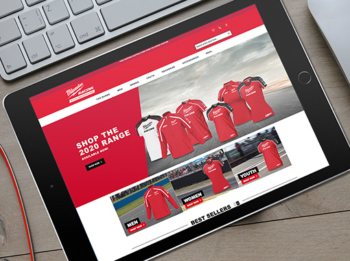Milwaukee Racing Official eCommerce Shop