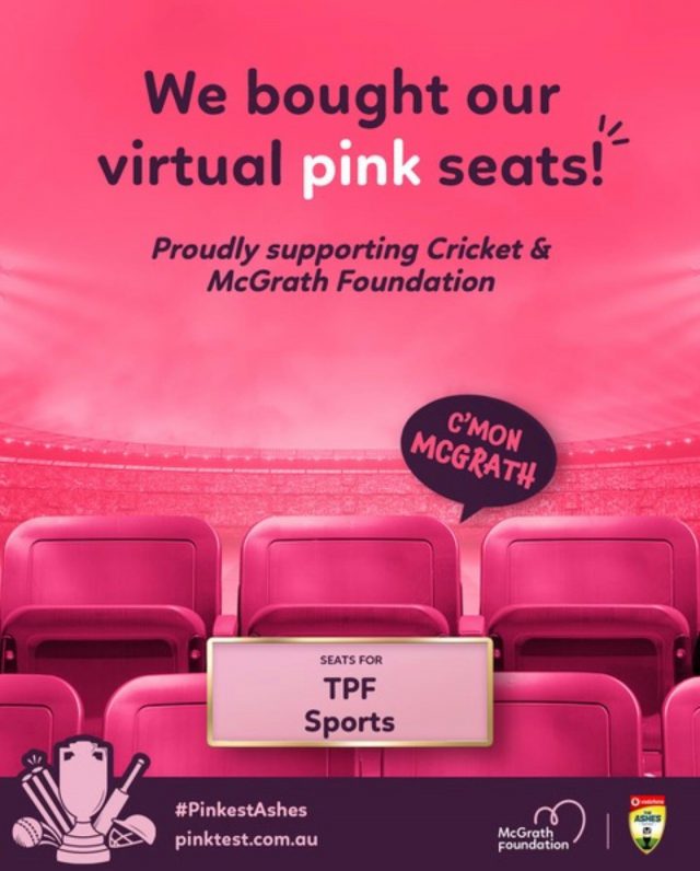 Proud to support the McGrath foundation and the fantastic work they do! Get behind this worthy cause! @mcgrathfoundation @cricketaustralia #ivegotmine #pinkestashes