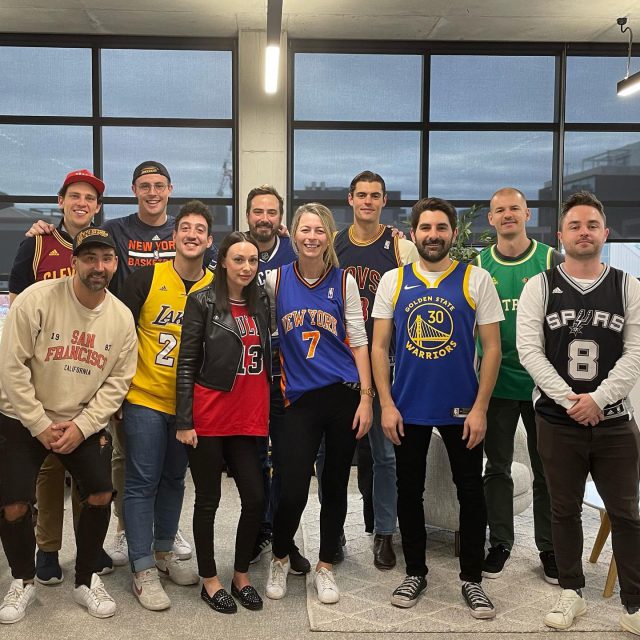TPF SPORTS crew.. Celebrating Game 1 of the NBA finals 🏀🏀🏀 #nba #nbafinals #tpfsports #connectingbrandswithfans